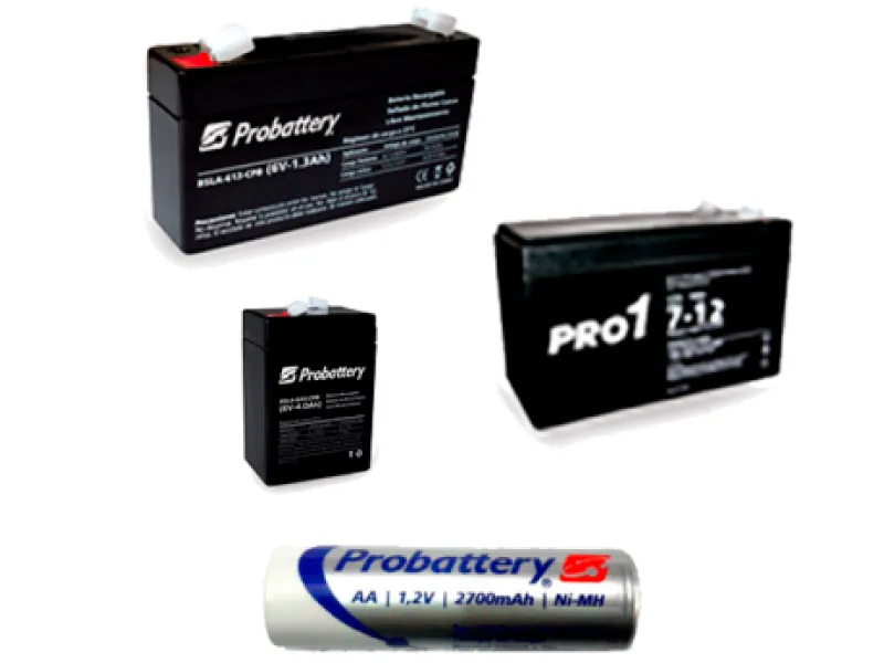 Pilas y Baterías Probattery